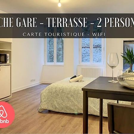 Апартаменти Gambetta - Studio - Terrasse - Proche Gare Морле Екстер'єр фото